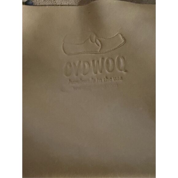 CYDWOQ Bright Leather Cowhide Tote Shoulder Bag - Picture 3 of 6